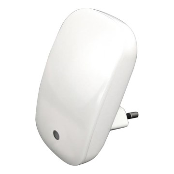 Prezent 1619 - lampka LED do gniazdka 2xLED/0,3W/230V z czujnikiem