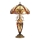 Prezent 1702 - Lampa stołowa TIFFANY 2xE27/60W + 1xE14/7W/230V