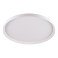 Prezent 17310 - Oprawa sufitowa LED ADRA LED/42W/230V + LED/13W 3000/4000/6000K śr. 48,5 cm biała