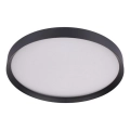 Prezent 17315 - ściemnialna oprawa sufitowa LED MAYSA LED/42W/230V 3000/4000/6000K śr. 48,5 cm czarna