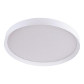 Prezent 17316 - Ściemnialna oprawa sufitowa LED MAYSA LED/72W/230V 3000/4000/6000K śr. 77 cm biała