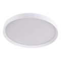 Prezent 17316 - Ściemnialna oprawa sufitowa LED MAYSA LED/72W/230V 3000/4000/6000K śr. 77 cm biała