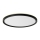 Prezent 27314 - LED Plafon łazienkowy CORDIA LED/24W/230V 3000/6000K IP54 czarny
