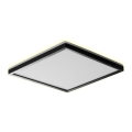 Prezent 27315 - LED Plafon łazienkowy CORDIA SQ LED/24W/230V 3000/6000K IP54 czarny
