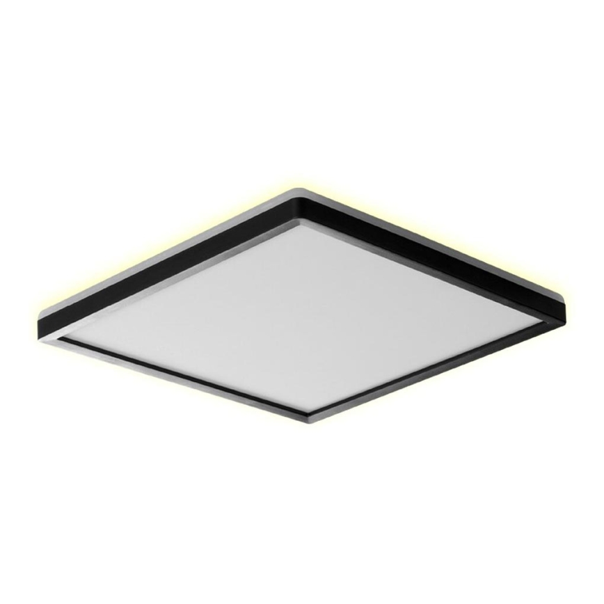 Prezent 27315 - LED Plafon łazienkowy CORDIA SQ LED/24W/230V 3000/6000K IP54 czarny