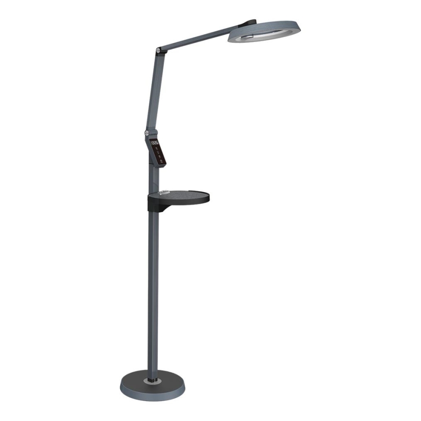 Prezent 31220 - LED Ściemnialna dotykowa lampa podłogowa SALSA LED/15W/230V USB