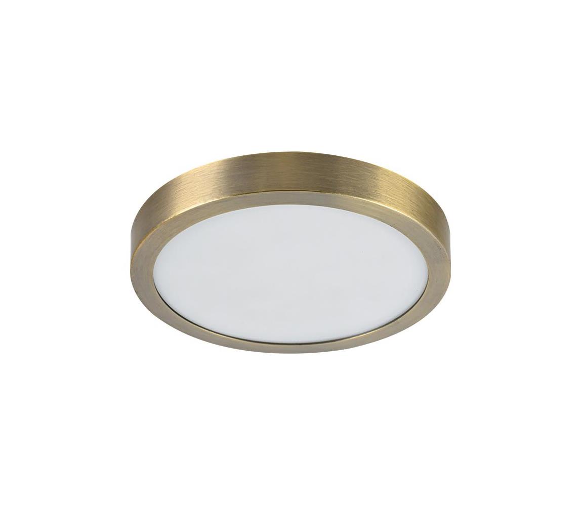 Prezent 49058 - LED Plafon LENYS LED/9W/230V 4000K śr. 12 cm mosiądz