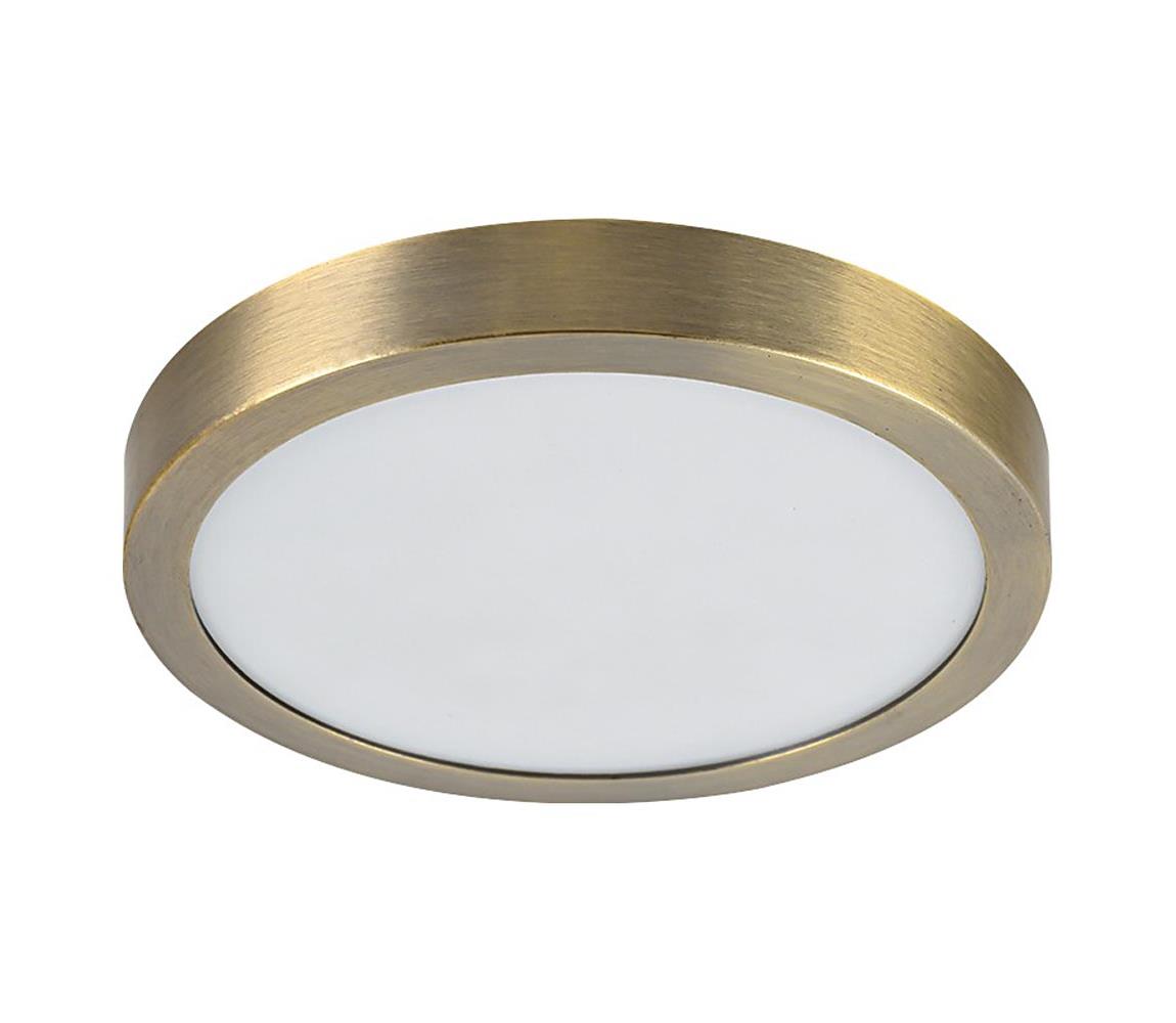 Prezent 49059 - LED Plafon LENYS LED/15W/230V 4000K śr. 17,5 cm mosiądz