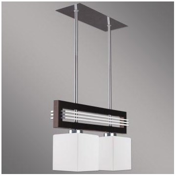 Prezent 51252 - Lampa wisząca SANGA 2xE14/60W/230V