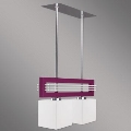 Prezent 51262 - Lampa wisząca SANGA 2xE14/60W/230V