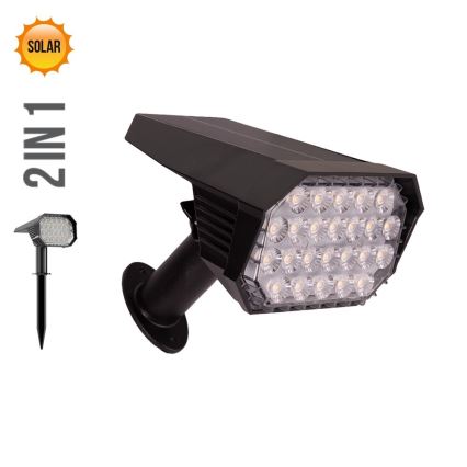 Prezent 65285 - LED Oświetlenie solarne 2w1 FOLD LED/4,8W/3,7V IP65 1200 mAh