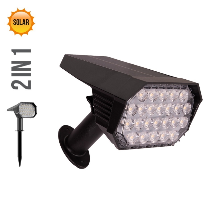 Prezent 65285 - LED Oświetlenie solarne 2w1 FOLD LED/4,8W/3,7V IP65 1200 mAh