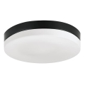 Prezent 67113 - Lampa sufitowa łazienkowa PILLS 1xE27/60W/230V IP44 czarna