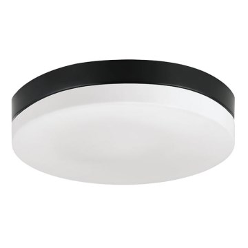 Prezent 67113 - Lampa sufitowa łazienkowa PILLS 1xE27/60W/230V IP44 czarna