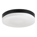 Prezent 67114 - Lampa sufitowa łazienkowa PILLS 1xE27/60W/230V IP44 czarna