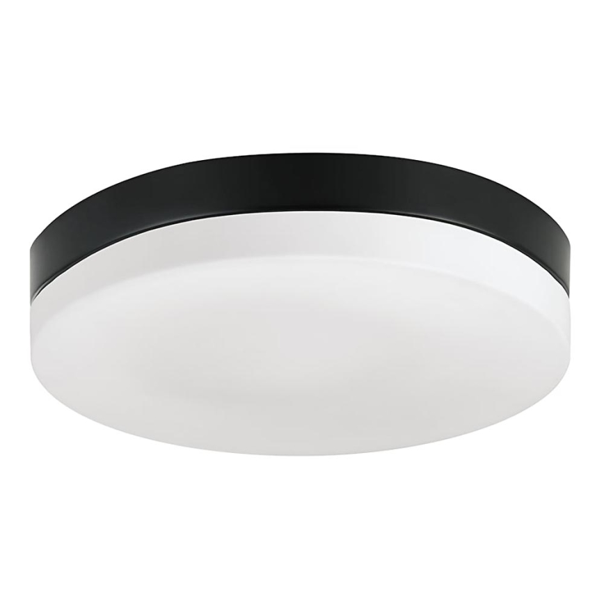 Prezent 67115 - Lampa sufitowa łazienkowa PILLS 2xE27/60W/230V IP44 czarna