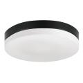 Prezent 67116 - Lampa sufitowa łazienkowa PILLS 3xE27/60W/230V IP44 czarna