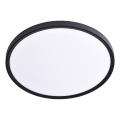 Prezent 70325 - LED regulowane oświetlenie sufitowe TRIMO LED/18W/230V 3000-6000K śr. 23 cm czarne