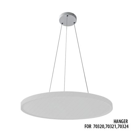 Prezent 70331 - Kabel zasilający z 3 przewodami TRIMO 15x100 cm biały