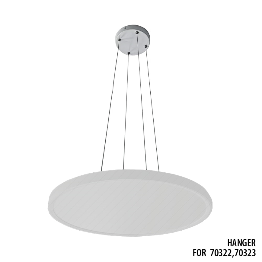 Prezent 70333 - Kabel zasilający z 4 przewodami TRIMO 15x100 cm biały