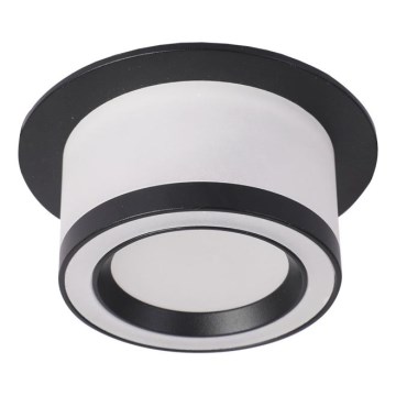 Prezent 71109 - Oprawa punktowa ATTA 1xGU10/50W/230V czarna