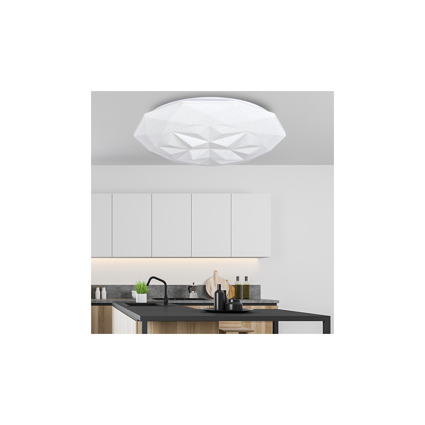 Prezent 71325 - LED Plafon ARCTYK LED/35W/230V śr. 39,5 cm