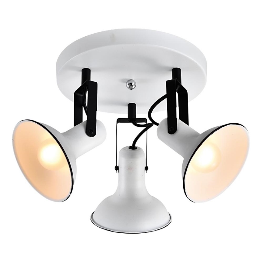 Prezent 75475 - Oświetlenie punktowe ANDORA 3xE14/40W/230V biały