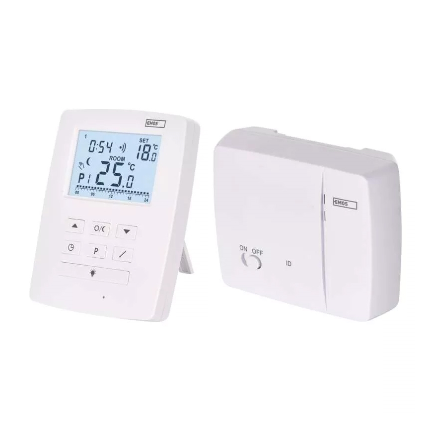 Programowalny termostat 230V+2xAA