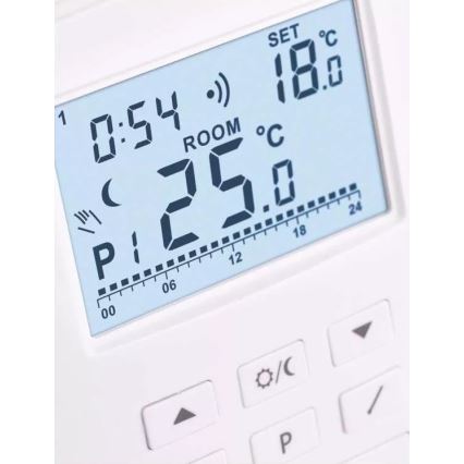 Programowalny termostat 230V+2xAA