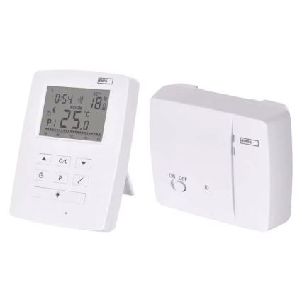 Programowalny termostat 230V+2xAA