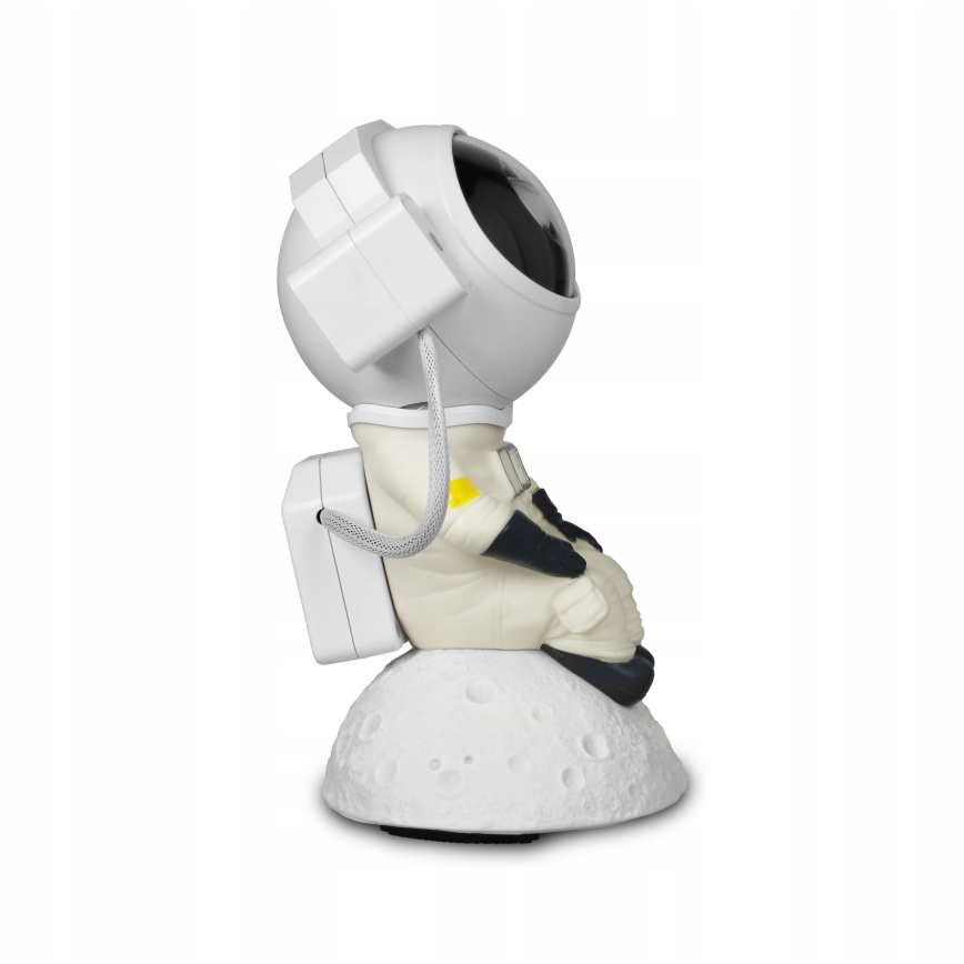Projektor LED RGB 3 w 1 LED/5W/5V 3000/4000/6000K astronauta + pilot zdalnego sterowania