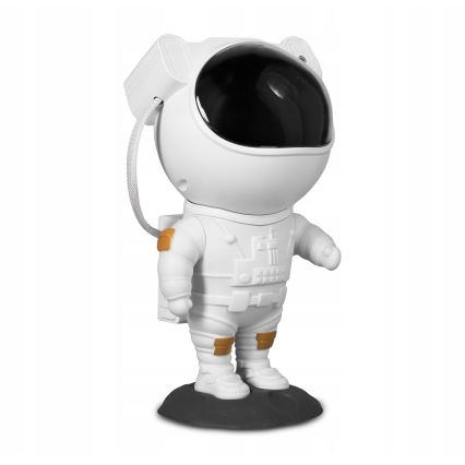Projektor LED RGB 5W/5V w kształcie astronauty + pilot zdalnego sterowania