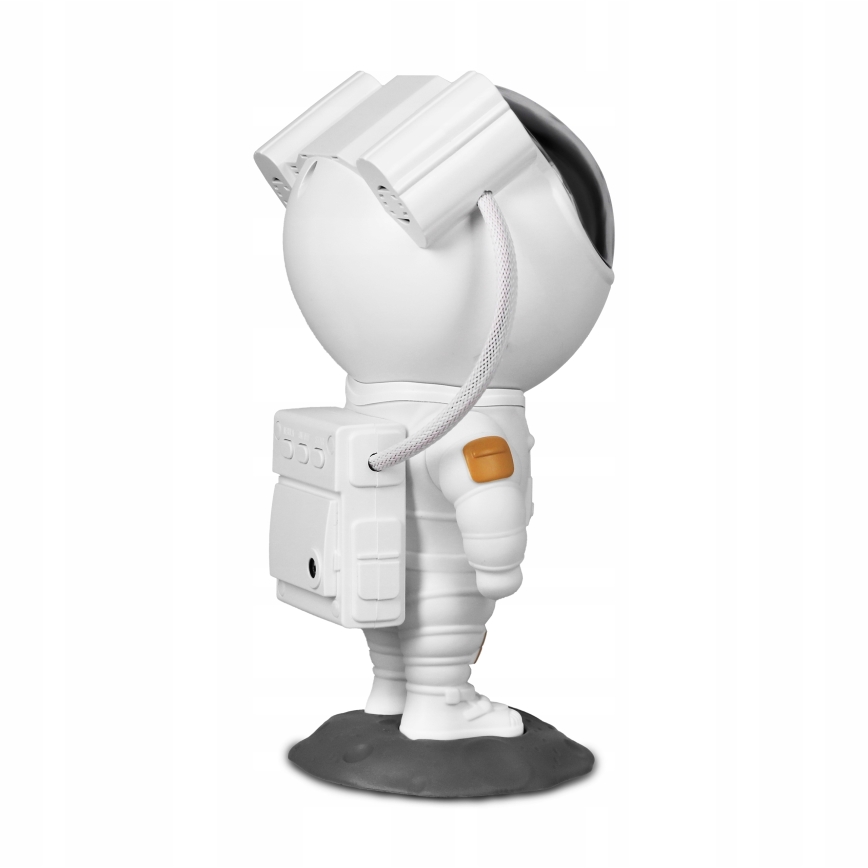 Projektor LED RGB 5W/5V w kształcie astronauty + pilot zdalnego sterowania