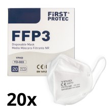 Protective equipment - respirator FFP3 NR CE 0370 20 szt.