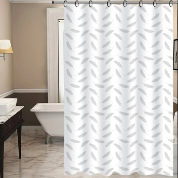 Prysznicowy zasłona TORO PREMIUM 178x199 cm liście