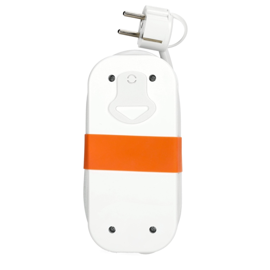 Przedłużacz 2Z + 2xUSB 1,4 m biały
