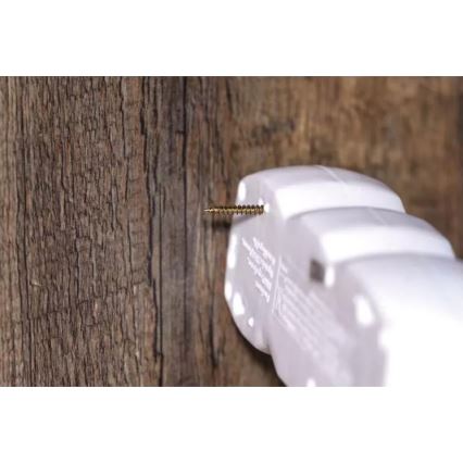 Przedłużacz z wyłącznikiem 3 gniazda 5 m biały