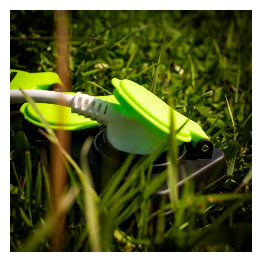 Przedłużacz 3-gniazdowy z wyłącznikiem, 3 m, IP44