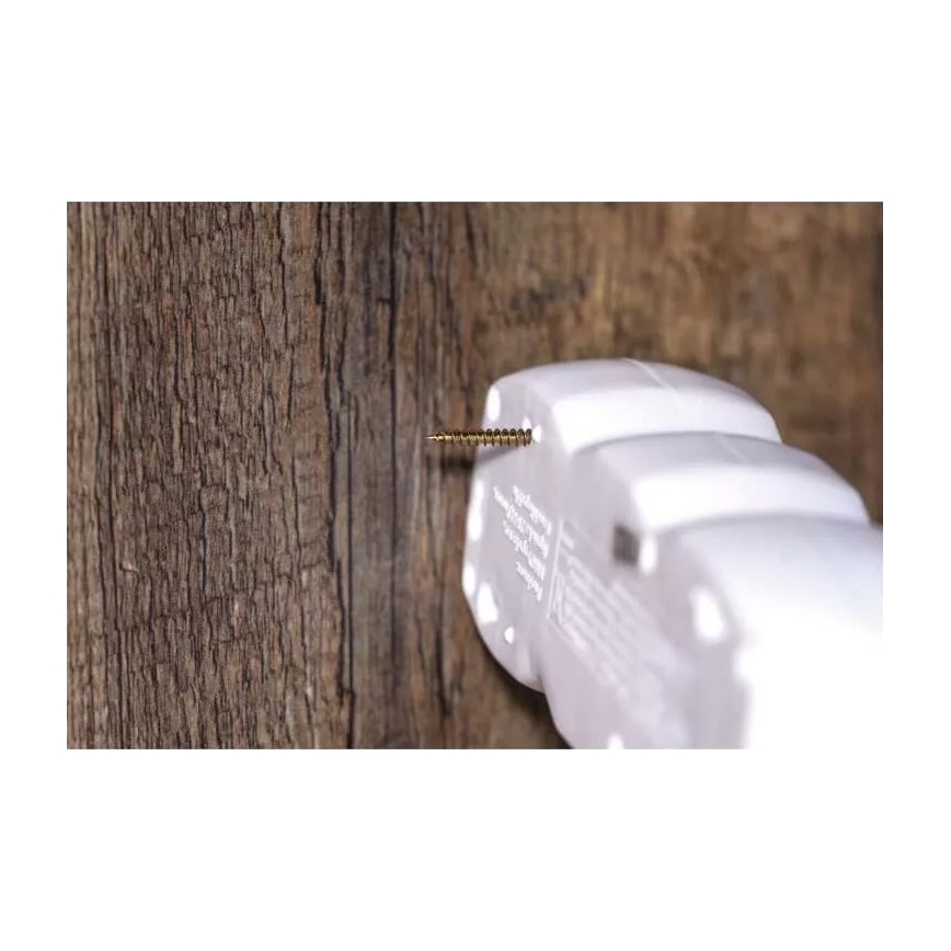 Przedłużacz 5Z 5m biały