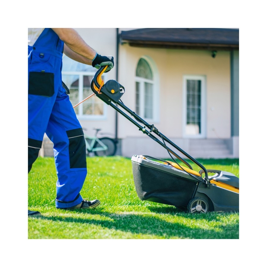 Przedłużacz LINEA G, 1 gniazdo, 20 m, pomarańczowy