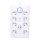 Przedłużacz z wyłącznikiem i ochroną przeciwprzepięciową, 8 gniazd, wtyk Typu E, 1x USB-A + 1x USB-C, 2 m, biały