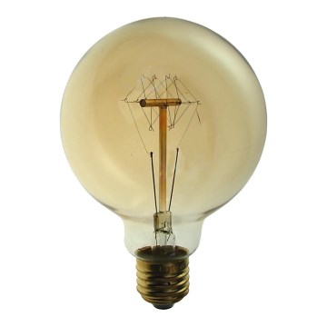Przemysłowa dekoracyjna żarówka ściemnialna SELEBY G95 E27/60W/230V 2200K