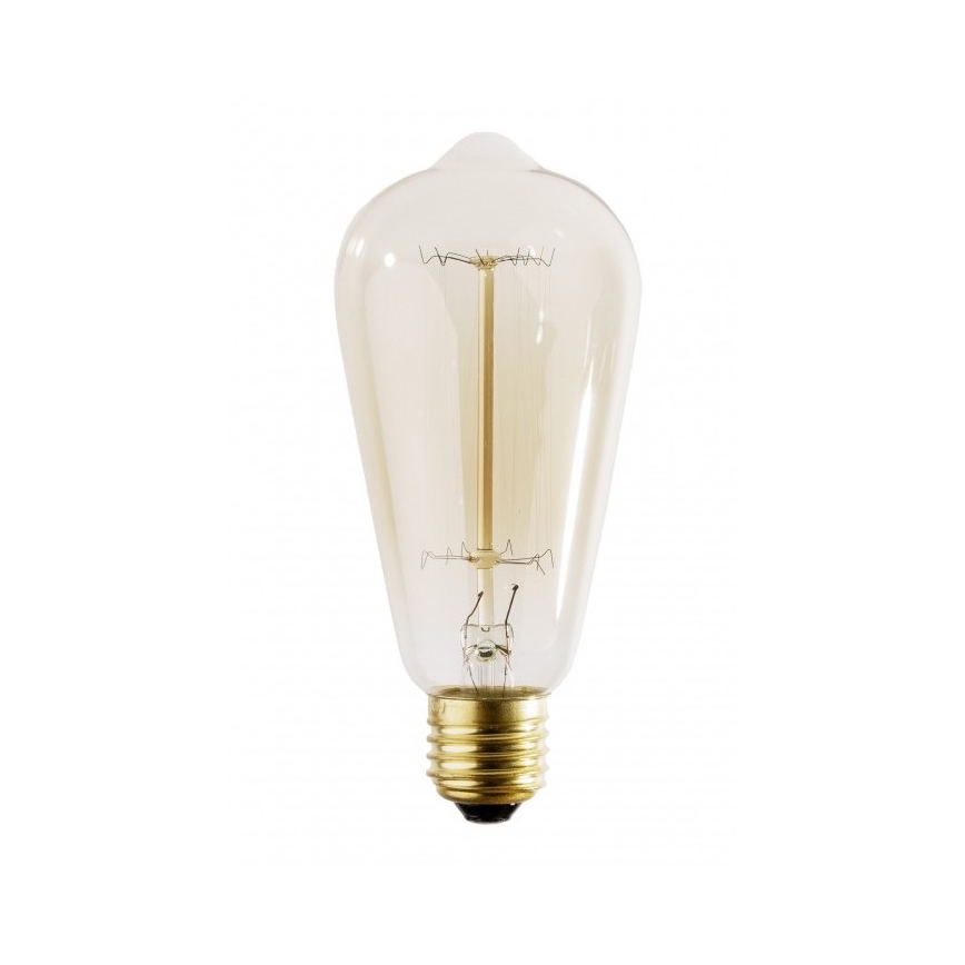 Przemysłowa dekoracyjna żarówka ściemnialna SELEBY ST64 E27/60W/230V 2200K
