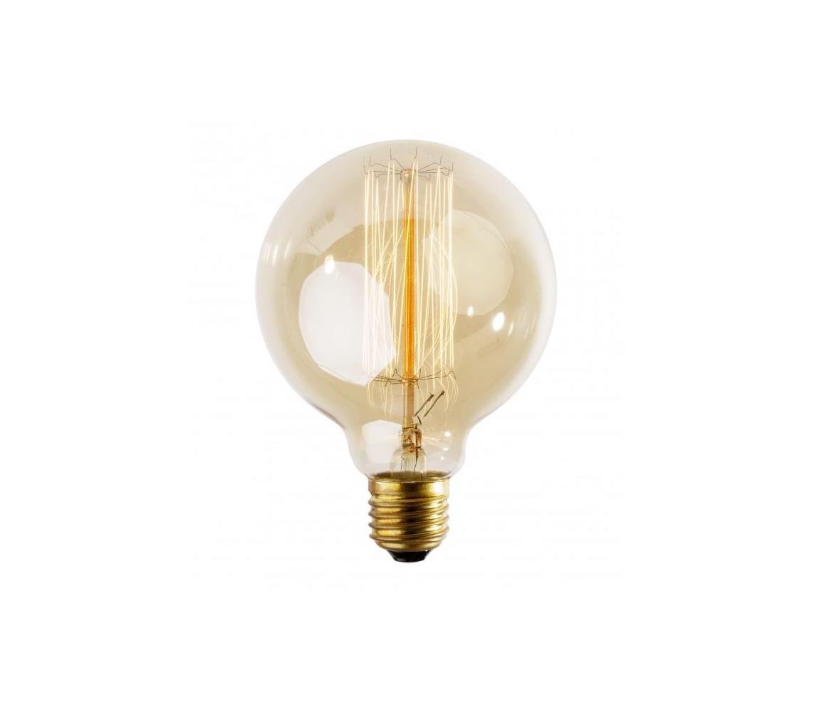 Przemysłowa dekoracyjna żarówka ściemnialna SELRED G125 E27/60W/230V 2200K 120 lm