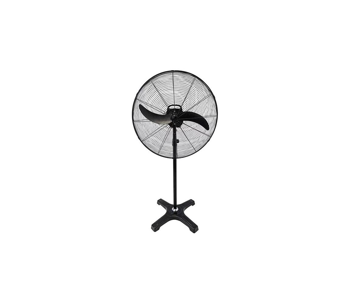 Przemysłowy wentylator stojący 115 W/230 V, 188 cm, czarny
