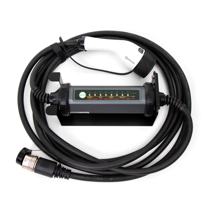 Przenośna ładowarka do samochodów elektrycznych z 4 adaptery Type 2 32A/480V 22kW 5m IP67