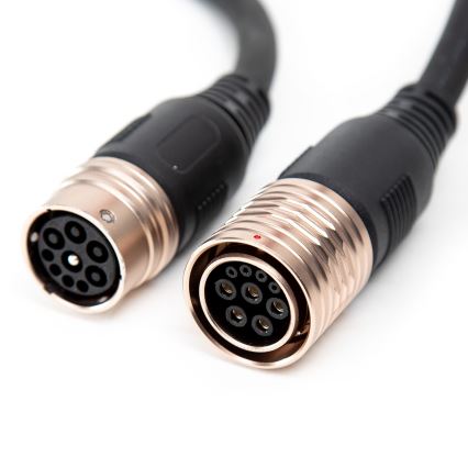 Przenośna ładowarka do samochodów elektrycznych z 4 adapterami Type 2 32A/480V 22kW 5m IP67