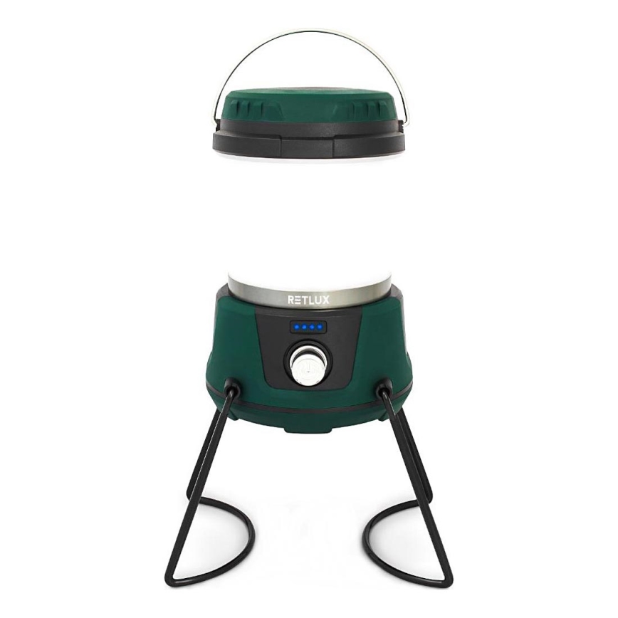 Przenośna lampa LED z funkcją ściemniania i powerbanką LED/3W/4400 mAh IPX2