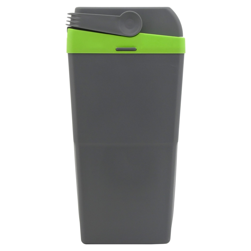 Przenośna lodówka samochodowa 22 l 55W/12V/230V szara/zielona