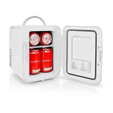 Przenośna mini lodówka 50W/230V biała